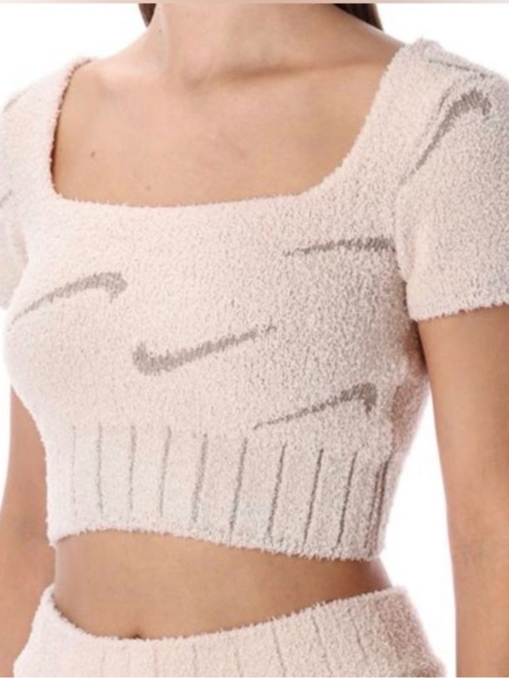 NWT Cropped Top Nike Sportswear Phoenix Cozy Bouclé Medium